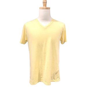 Next Level Apparel Yellow V-Neck Tee